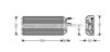 AVA QUALITY COOLING OLV049 Evaporator, air conditioning